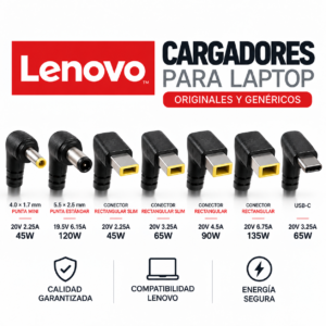 Cargadores Lenovo